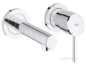 Grohe Tec Brassware -  Concetto Ohm Trimset Basin 2-h Wall 19575001