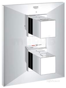 Grohe Tec Brassware -  Allure Brilliant Thm Trimset Rapido Shw 19791000