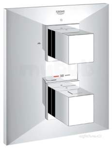 Grohe Tec Brassware -  Allure Brilliant Thm Trimset Rapido Bath 19792000