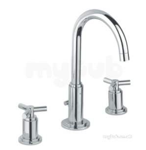 Grohe Tec Brassware -  Atrio Yps 3-h Basin Mdeck Mounthigh Sp 20008000