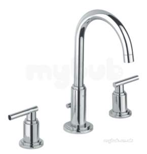 Grohe Tec Brassware -  Atrio Jota 3-h Bas Mdeck Mounthigh Sp 20009000