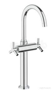 Grohe Tec Brassware -  Atrio Yps 1-h Basin M Free St Vessel 21044000