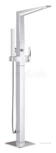 Grohe Tec Brassware -  Allure Brilliant Ohm Bath Freestand 23119000