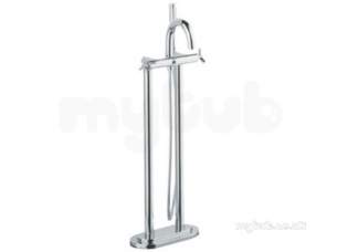 Grohe Tec Brassware -  Grohe Atrio Ypsilon 2 Hole Bath Mixer 25044000