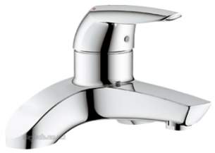 Grohe Tec Brassware -  Grohe 25101 Eurodisc Deck Mtd Bath Flr Cp 25101000