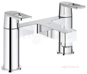 Grohe Tec Brassware -  Grohe 25130 Quadra Deck Mtd Bath Flr Cp 25130000