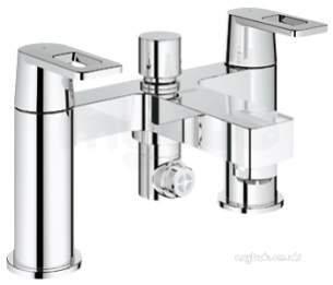 Grohe Tec Brassware -  Grohe 25131 Quadra Deck Mtd Bsm Cp 25131000