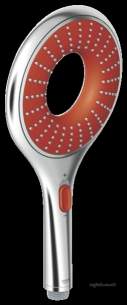 Grohe Shower Valves -  Grohe Rainshower Icon Hand Shower Red 27443000