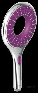 Grohe Shower Valves -  Grohe Rainshower Icon Hand Shower Purple 27448000