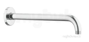 Hansgrohe Showering -  Grohe 28576000 Chrome Ondus Wall Shower Arm 286 Mm 1/2 Connection Thread