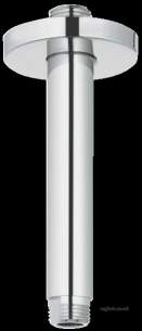 Grohe Shower Valves -  Grohe Rainshower Shower Arm Modern 150mm 28724000