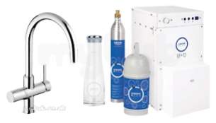Grohe Kitchen Brassware -  Grohe 31079000 Blue Chilled Plus Sparkling