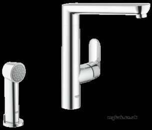 Grohe Kitchen Brassware -  Grohe K7 32179 Sink Mixer C/w Hand Spray 32179000