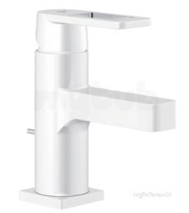 Grohe Tec Brassware -  Quadra Basin Mixer Flex Hoses 35mm 32631ls0