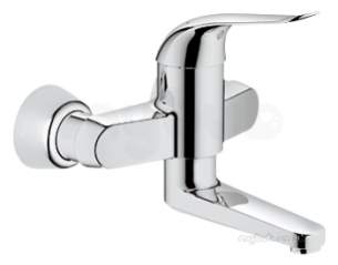 Grohe Tec Brassware -  Euroeco Spezial Single Wall Basin Mixer 32767000