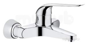 Grohe Tec Brassware -  Euroeco Spezial Single Wall Basin Mixer 32778000