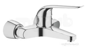 Grohe Tec Brassware -  Euroeco Spezial Single Wall Basin Mixer 32779000
