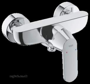 Grohe Tec Brassware -  Grohe Eurosmart Cosmo Exp Shower Mixer S Unions Cp