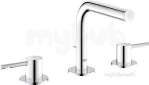 Grohe Tec Brassware -  Grohe 20296 Essence 3th Basin Mixer Cp 20296000