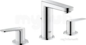 Grohe Tec Brassware -  Grohe 20301 Europlus 3th Basin Mixer Cp 20301000