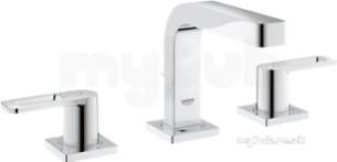 Grohe Tec Brassware -  Grohe 20306 Quadra 3th Basin Mixer Cp 20306000