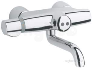 Grohe Tec Brassware -  Euro Plus E Thm 192 Mm Wall Mounted 36256000