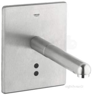 Grohe Tec Brassware -  Euro Plus E Basin Wall Mixer 36242sd0