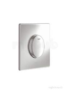 Grohe Commercial Products -  Skate Air Wc Single Flush Wall Plate Matt Chrome 38564p00