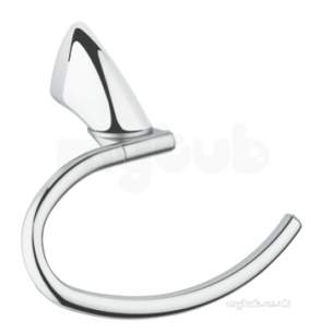 Grohe Tec Brassware -  Grohe Chiara Towel Ring 40327000
