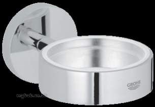 Grohe Tec Brassware -  Grohe Essentials Glass Or Soap Dish Holder 40369000