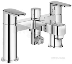 Grohe Tec Brassware -  Grohe 25133 Europlus Deck Mtd Bsm Cp 25133002