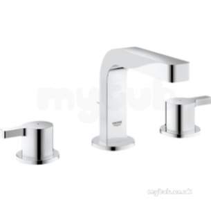 Grohe Tec Brassware -  Grohe 20304 Lineare 3th Basin Mixer Cp 20304000