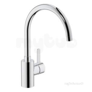 Grohe Tec Brassware -  Grohe Eurosmart Cosmo High Spout Sink Mixer Cp 32843000