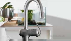 Grohe Kitchen Brassware -  Grohe Zedra Sink Mixer Pulldown Cp 32296000