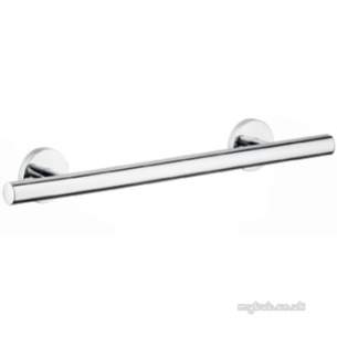 Hansgrohe Bathroom Accessories -  Hansgrohe 40513000 Logis Grab Bar 300mm Chrome