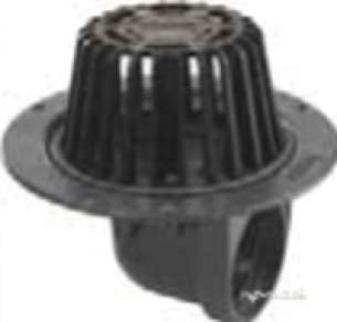 Harmer Roof Outlets -  Ci Rf Med Sp Horz Thrd Olet-2 Inch Dg