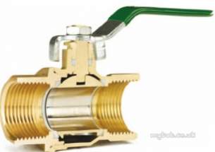 Hattersley Std Valves -  Hnh-105 Brass Bsp Ball Valve 20mm