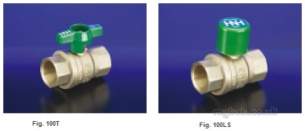 Hattersley Top Valves -  Hnh 100ls Bsp Dzr Ball Valve Pn25 32