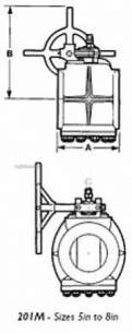 Hattersley Milliken Valves -  Hnh 201m Milliken Valve 90 Compd Te 125