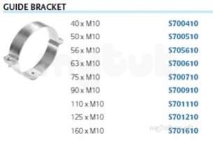 Marley Hdpe Range -  Pe Drainage Pipe Supprt Brackt 50xm10 S700510