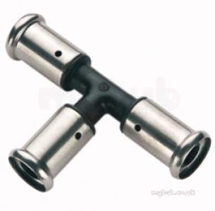 Henco Mlcp Multilayer Pipe System -  Pegler Yorkshire Henco 9pk Mlcp Equal Tee 63