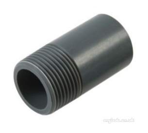 Durapipe Pvc Fittings 1 14 and Above -  Durapipe Upvc Hex Nipple Plain/bsp Threaded 316109 3