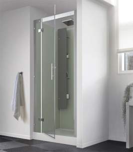 Saniflo Shower Cubicles -  Horizon Recessed 1200 X 800 Shower Cubicle Ca183a