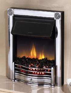 Dimplex Electric Fires -  Dimplex Horton Optiflame Fire Chrome