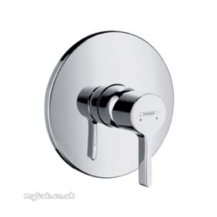 Hansgrohe Showering -  Hansgrohe Metris S Conc Shower Mixer Finsih Set