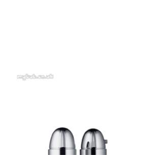 Hansgrohe Brassware -  Finish Set For Two Tap Holes Bath Mixer Sat.chrome