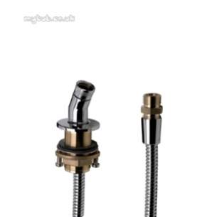 Hansgrohe Brassware -  Bath Tub Shower Support With Hose O/let