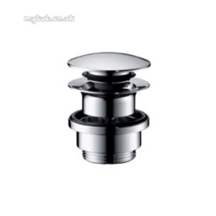 Hansgrohe Brassware -  Hansgrohe 50100 Push Open Basin Waste Cp