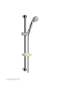 Hansgrohe Showering -  Croma 2 Jet Unica S 65cm Wall Bar Set Cp