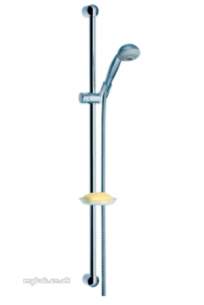 Hansgrohe Showering -  Croma 3 Jet Unica S 90cm Wall Bar Set Cp